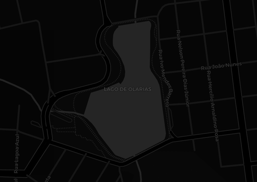 Mapa do Lago de Olarias